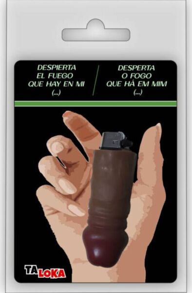Briquet en forme de pénis Lovelanders Taloka, teint mat
