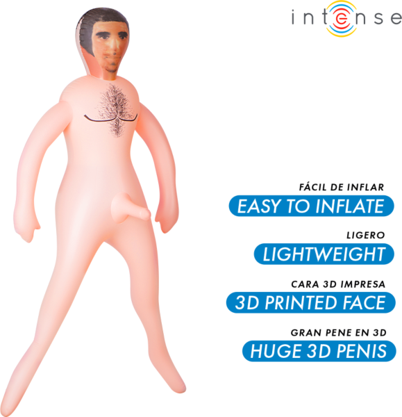 Poupée gonflable homme Intense Dolls Anthony avec pénis 3D