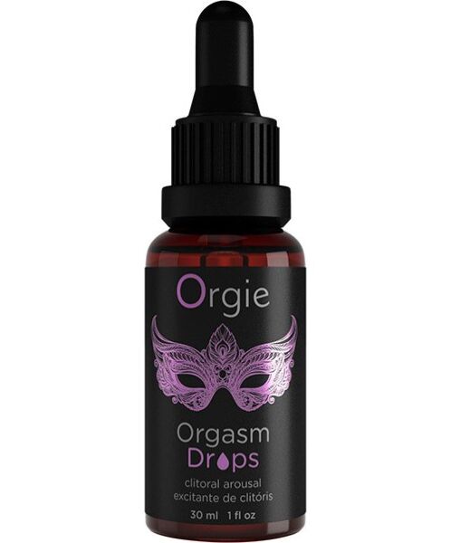 Flacon d'Orgie Orgasm Drops, gel intime pour le clitoris de 30 ml