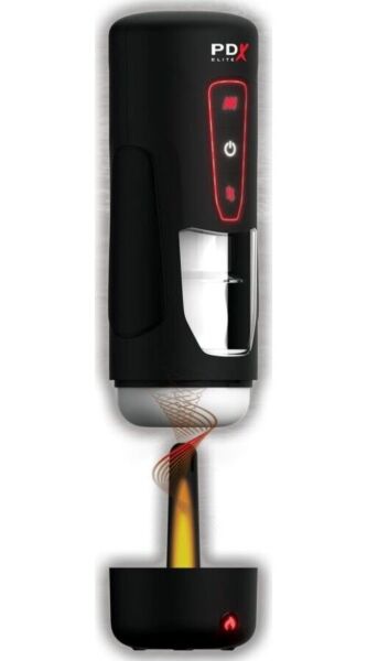 Masturbateur automatique PDX Elite Milk Me Hotter avec son manchon