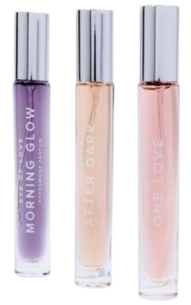 Ensemble de parfums aux phéromones Eye Of Love EOL PHR Set/3, avec trois flacons de 10 ml