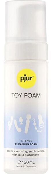 Flacon de mousse nettoyante Pjur TOY FOAM 150 ml avec pompe doseuse