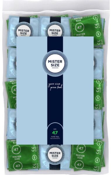 Boîte de 100 préservatifs Mister Size