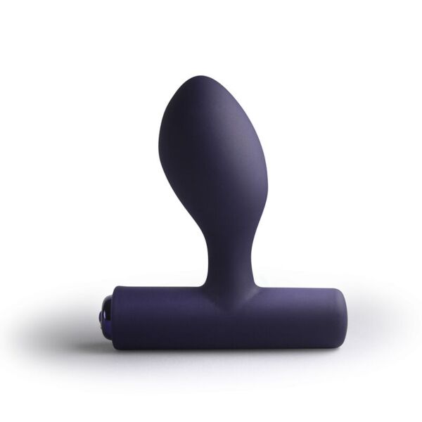 Plug anal vibrant Rocks-Off Nova Orbital, avec sa pointe courbée et sa base allongée