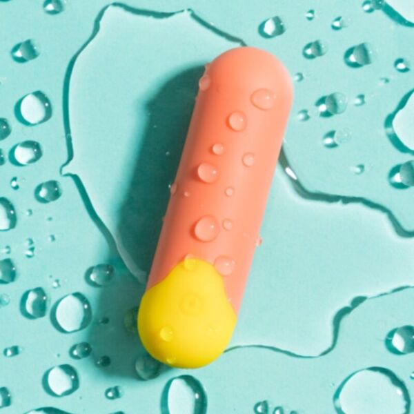 Mini-vibromasseur Romp Riot orange