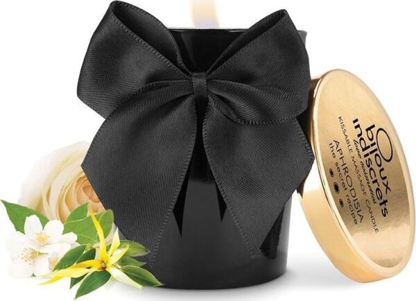 Bougie de massage Bijoux Indiscrets Melt My Heart dans son pot de 70 g