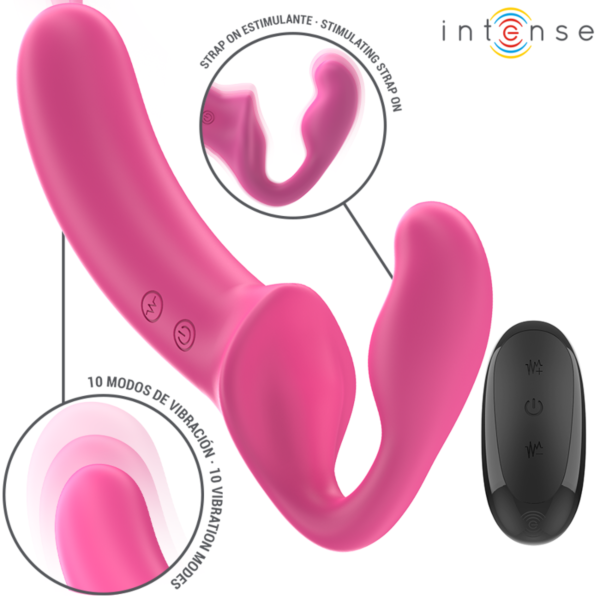 Vibromasseur Intense AMY avec télécommande