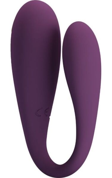 Vibromasseur double Pretty Love August de couleur lilas