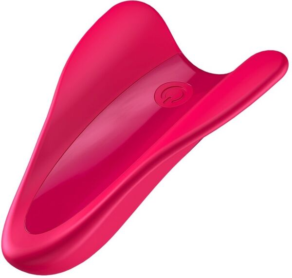 Vibromasseur de doigt Satisfyer High Fly, avec ses ailes flexibles