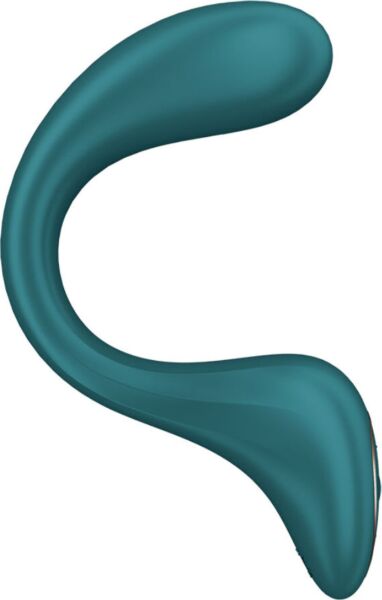 Vibromasseur rabbit Satisfyer G for Goddess 2, avec son corps courbé et son bras pour le clitoris