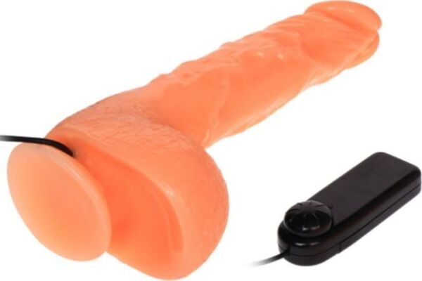 Vibromasseur réaliste Baile avec télécommande et ventouse à la base