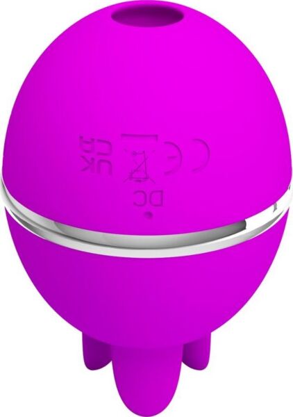 Vibromasseur Pretty Love Gemini Ball, en forme de boule avec des languettes souples
