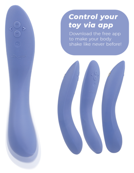 Vibromasseur We-Vibe Rave 2 bleu pour le point G et le clitoris