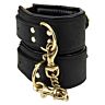 Menottes Bound Nubuck Cuir avec Chaîne 40 cm