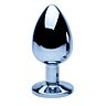 Plug anal Precious Metals Large con base joya Plata