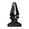 Plug Anal ALL BLACK 28,5 CM | Conique et flexible