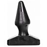 Plug anal ALL BLACK 16 cm conique