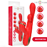 Vibrateur Intense Fun Katy avec 4 têtes interchangeables