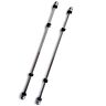 Accessoire BDSM Metal Hard - Double barre tortueuse