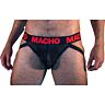 Jockstrap MACHO MX26X2 semi-transparent et élastique