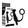 Vibrateur Addicted Toys Tico Noir 10 cm avec anneau flexible