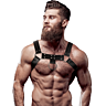 Harnais FETISH SUBMISSIVE ATTITUDE - Design adaptable en éco-cuir