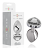 Plug Anal INTENSE Aluminium Coeur Blanc Taille M