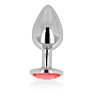 Plug Anal OHMAMA 8 cm avec cristal décoratif