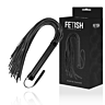 Látigo BDSM FETISH SUBMISSIVE en cuir vegan de 28 cm