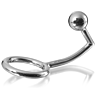 Plug Anal Metal Hard avec Cockring et Boule