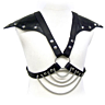 Harnais homme Leather Body - Métal et épaules