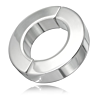 Anneau testicules Metal Hard 14 mm avec fixation