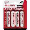 Piles Alcalines AIWA X-TRA AAA LR03 Blister*4