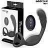 Anneau Vibrant Addicted Toys Double Prostatique avec Télécommande