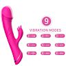 Vibrateur Rabbit ARMONY – Silicone Fuchsia et ergonomique