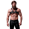 Harnais Similicuir Brigade pour homme - Fetish Submissive Attitude