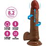 Dildo BAILE ABEL 21 CM avec fonctions de vibration et rotation