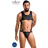 Lingerie homme Passion 056 Body Adam noir L/XL