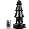 Buttplug ALL BLACK Desafío Anal 40 cm - Forme pratique