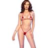 Micro-bikini CHILIROSE SUMMER CR 4900 rouge deux pièces taille unique