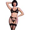 Set Lingerie Chilirose CR 4692 – Quatre pièces séduisantes