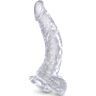 Gode réaliste KING COCK Clear 16,5 cm