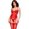 Ensemble de Lingerie Chilirose CR 4845 Corset et Bas