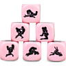Dés Kamasutra SECRETPLAY 25 mm — Jeu érotique portable