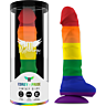 Dildo MYTHOLOGY Corey Pride M - Flexible et Ergonomique