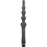 Douche Anal ALL BLACK 27 CM en Silicone Flexible