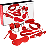 Set de bondage EXPERIENCE BDSM FETISH KIT SERIE RED