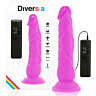 Dildo réaliste Diversia 21 cm avec vibrations