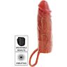 Gaine Pénis GET REAL Hydrated Skin 16 cm avec vibration