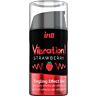 Gel stimulant INTT Vibration Fraise 15 ml pour sensations intenses